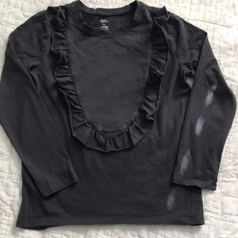 Charcoal Grey size 12 long sleeve Tea Collection